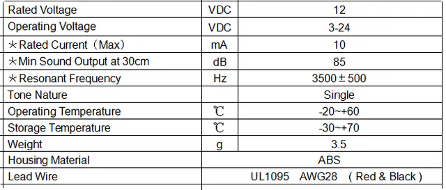 Specification for FY23JX3512W