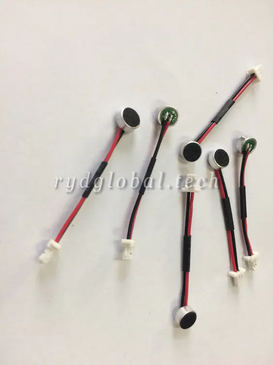 Microphones - ACBQ6027CW1033R330-41R50J - Φ6.0×2.7mm Wide-Band Omni ECM for In-Car Voice Systems