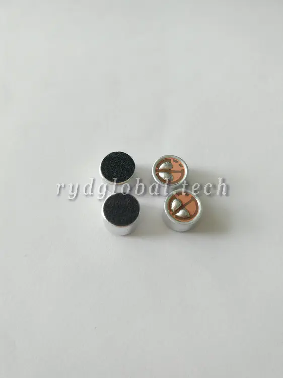 Microphones - ACMD9752BT - Φ9.7×5.2mm Low-Voltage 1.5V Unidirectional ECM for Portable Medical