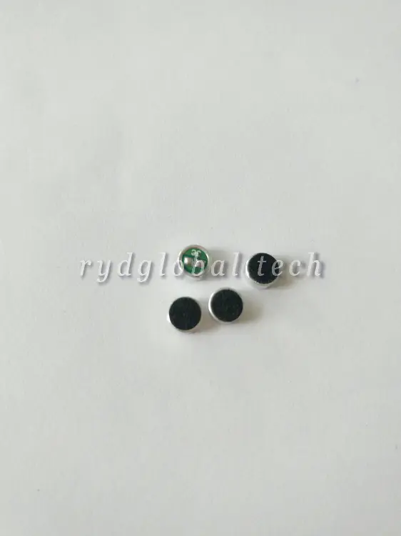 Microphones - ACMQ6027CT-34 - Φ6.0×2.7mm Omni ECM Optimized for Smart Video Doorbell