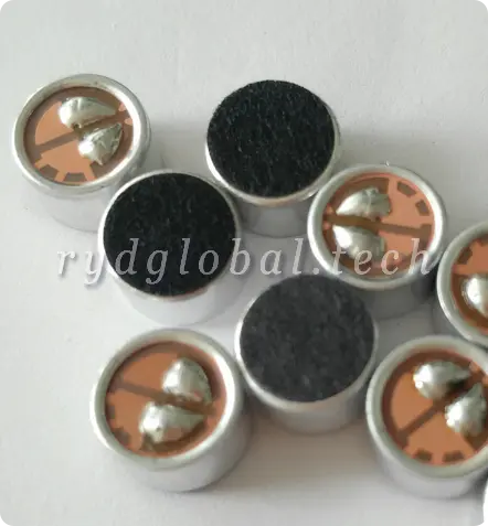 Microphones - ACMQ9767BT-46 - Φ9.7×6.7mm Ultra-Low-Power Omni ECM,