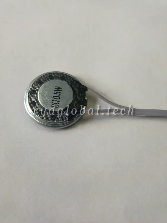 Micro Speakers - DMS2008-04 - φ20×3.0mm 0.5W 8Ω Thin Micro Speaker, Fo 500Hz
