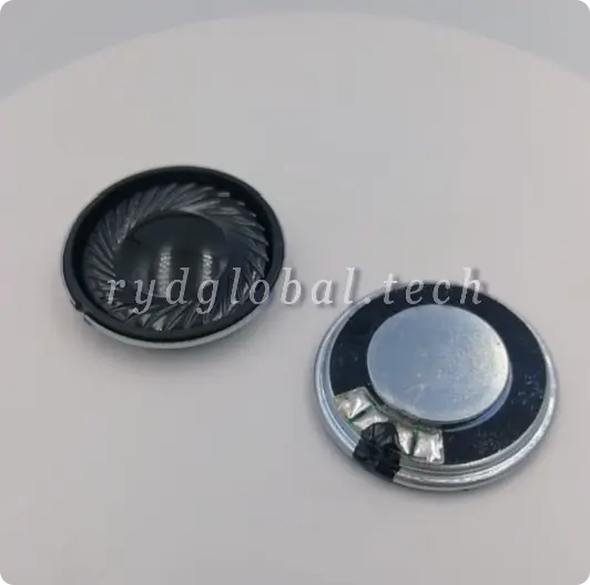 Micro Speakers - DMS2808-08 - φ28×4mm 1W 8Ω PET Cone Micro Speaker, Fo~20kHz