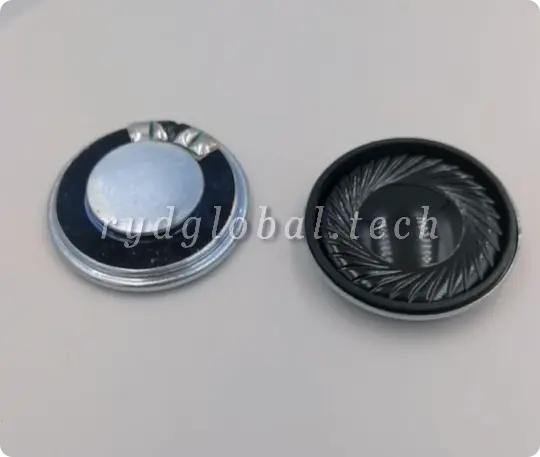 Micro Speakers - DMS2808-15WC100 - φ28×5.4mm 1W 8Ω Automotive Speaker, -40~+85°C