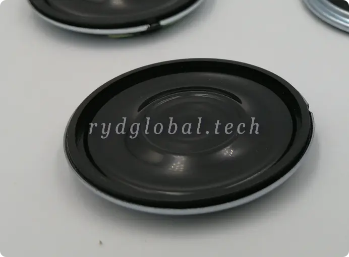 Micro Speakers - DMS3608-06 - φ36×5.6mm 2W 8Ω Mylar Cone Micro Speaker, 92dB