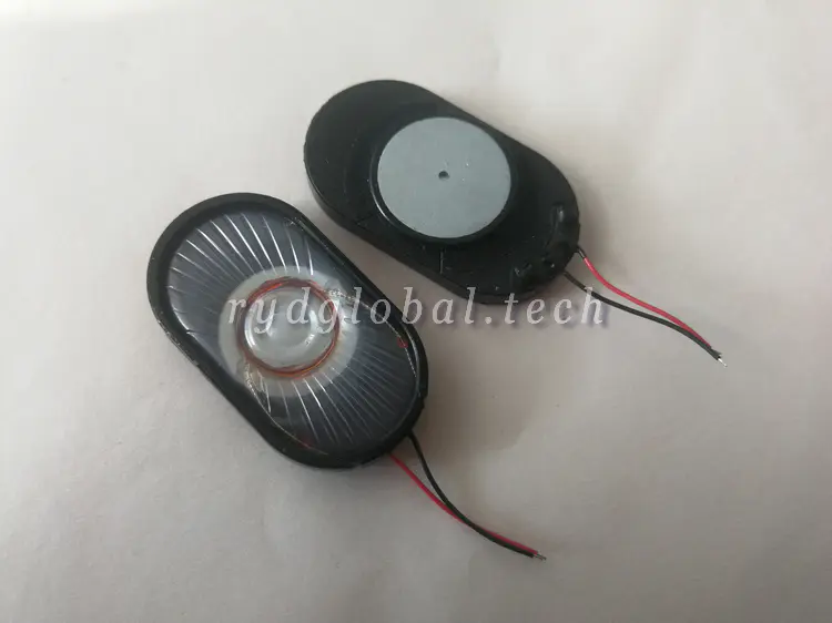 Micro Speakers - DMSP203508S-02W20 - 20×35×5.5mm 1W 8Ω Micro Speaker, Metal Housing