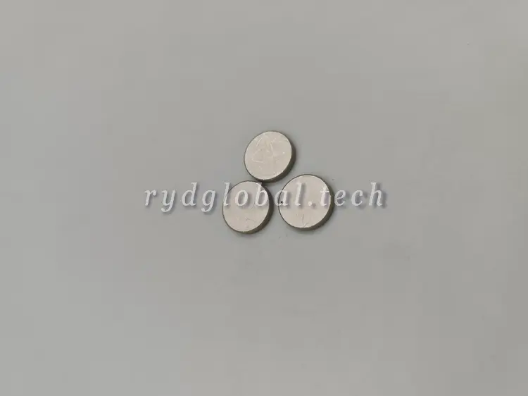 Piezoelectric Ceramic Discs - FX1202 - Ø12x2mm Piezo Ceramic Disc 1020kHz d33 450