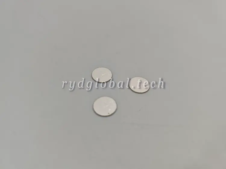 Piezoelectric Ceramic Discs - FX5H-2M-101001 - 10x10x1mm Piezo Ceramic Plate 2MHz d33 590pC/N