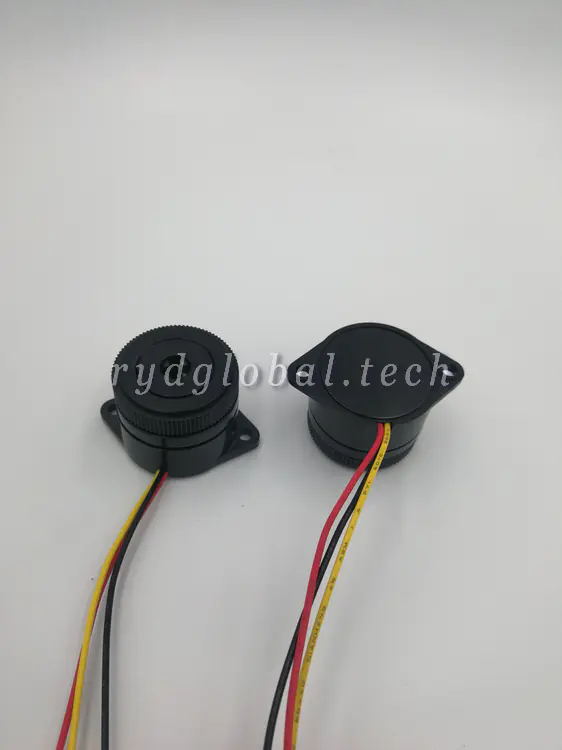 Piezoelectrics Buzzers - FYA30B3512WD150 - Φ30mm 12V Dual Tone High SPL Signal, Factory Floor Emergency Alert Sound Unit