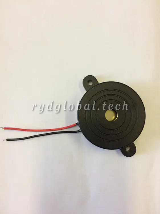 Piezoelectrics Buzzers - FYA4216N-1230JW100 - Φ42mm 12V 90dB Intermittent Tone Unit, ABS Housing Industrial Alert Sound Part