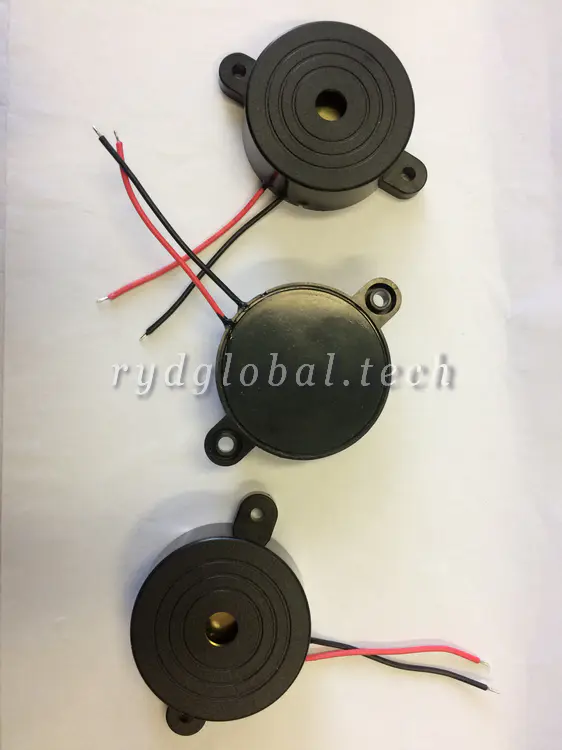 Piezoelectrics Buzzers - FYA4216N-1230W100 - Φ42mm 12V 95dB Continuous Tone Unit, ABS Housing Industrial Sounder Audio Part