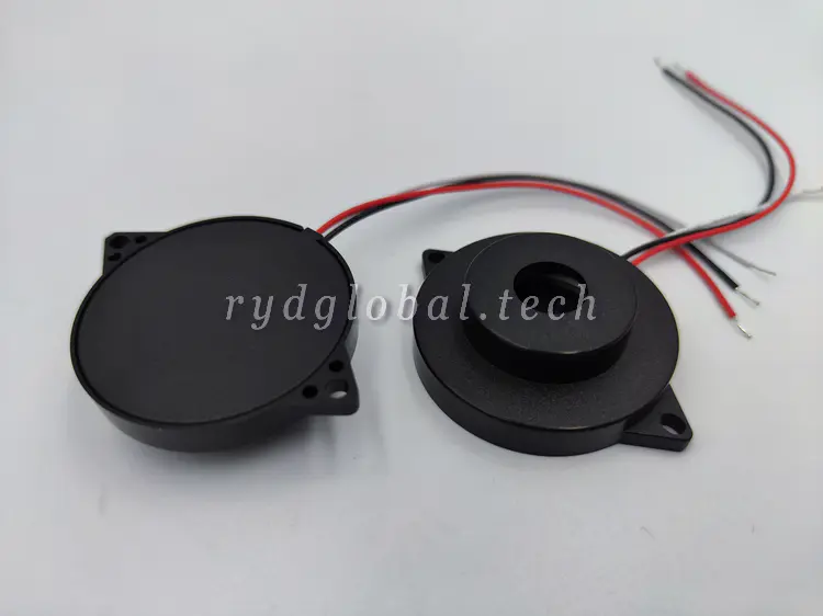 Piezoelectrics Buzzers - FYS40C3209W100 - Φ40mm 9V 110dB Single Tone Sounder, ABS Housing Access Control Audio Element