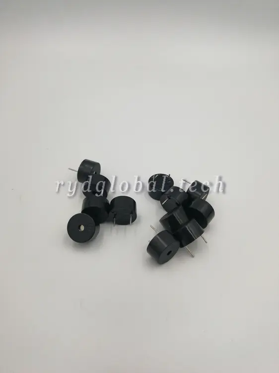 Electromagnetic Buzzers - HCM1203AP - Φ12×9mm, 3V, 85dB, UL1007 Wire Lead, 2400Hz