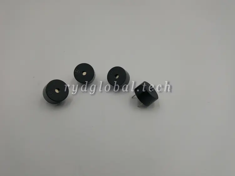 Electromagnetic Buzzers - HCM1205APA - Φ12×9mm, 5V, 85dB, 2048Hz Low Tone, NORYL