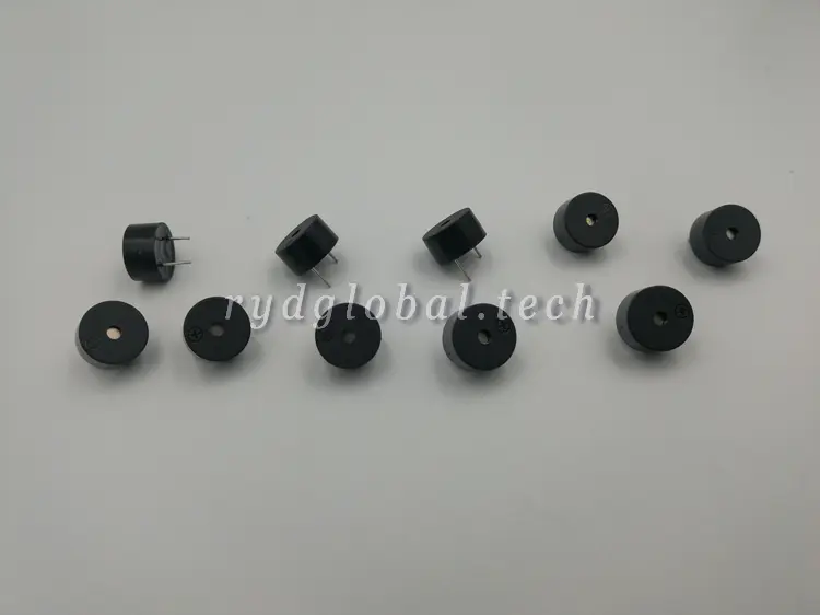 Electromagnetic Buzzers - HCM1205X - Φ12×9.5mm, 5V, 88dB High Output, 2300Hz