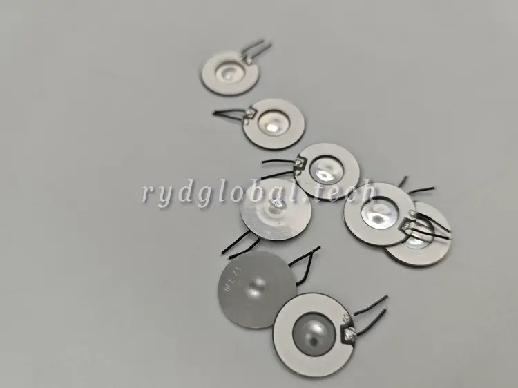 Piezoelectric Atomizing Membranes - RYD-16ST5-112W45-6UM20 - Ø16mm SUS316L Dual-Pore Mesh Atomizer Disc