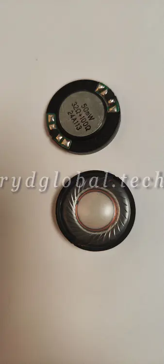 Receivers - SDRP27P5-3232P50 - Φ27mm 32Ω 118dB High-Sensitivity Voice Driver