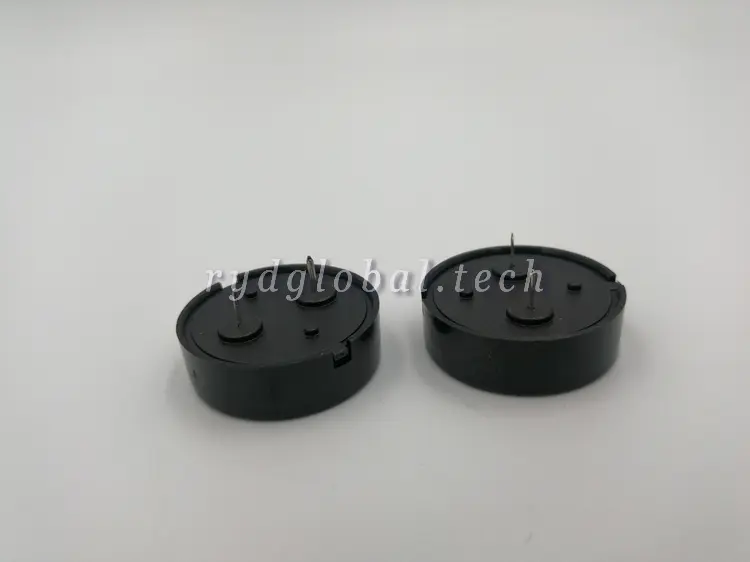 Piezoelectrics Buzzers - XY23A4012W120 - Φ23mm 12Vp-p 80dB 4kHz Transducer, ABS Housing Wire Lead Feedback Component