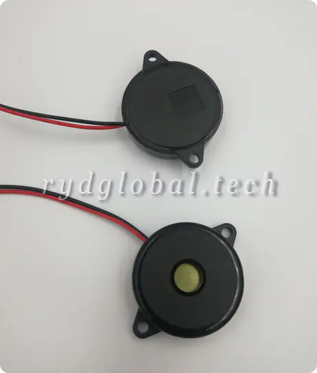 Piezoelectrics Buzzers - XYA24C5515W50 - Φ24mm 15Vp-p 90dB 5.5kHz Element, MPPO Housing High Freq Sound Component Part