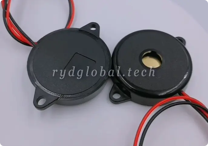 Piezoelectrics Buzzers - XYA3409N1212W110 - Φ34.7mm 12Vp-p 90dB 1.1kHz Part, ABS Housing Low Freq Replacement Element