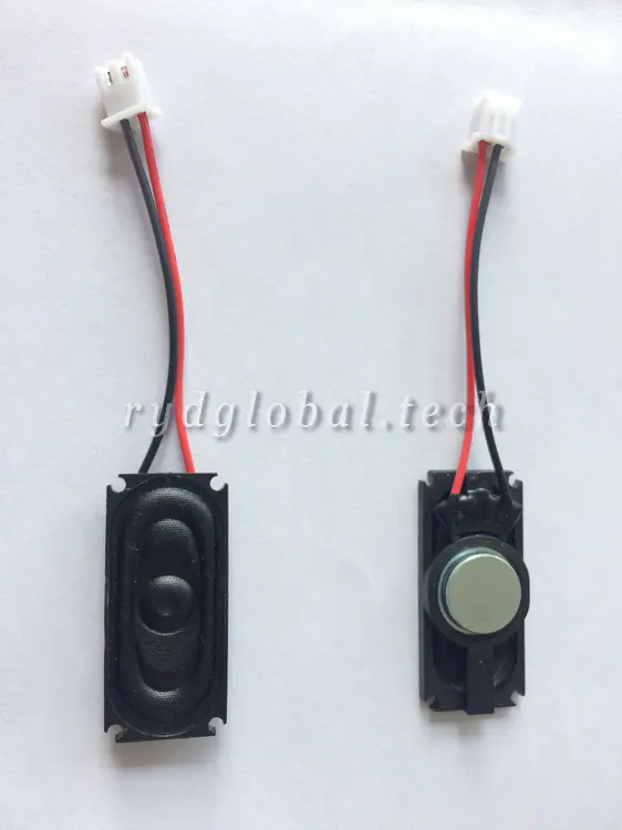 Micro Speakers - YDA1635G-8 - 35×16×5.8mm 1W 8Ω Racetrack Speaker, Fo 670Hz
