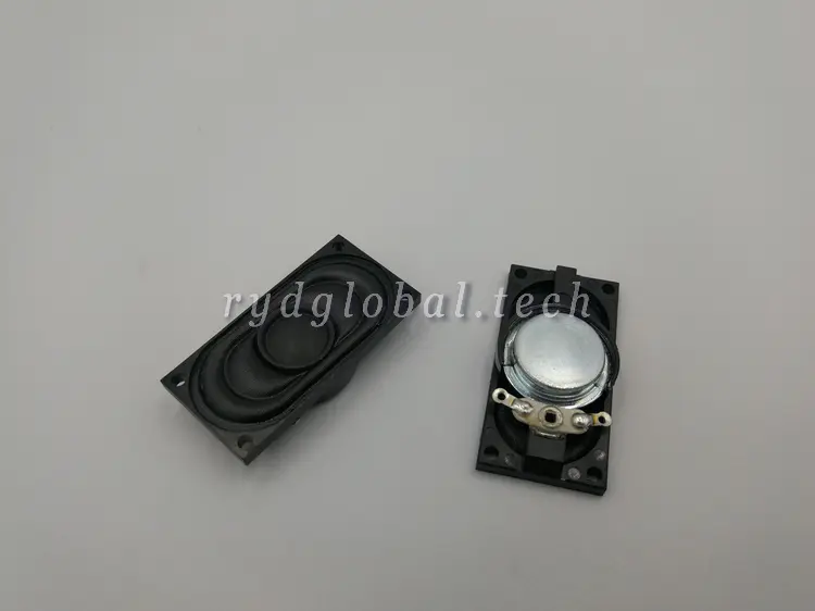 Micro Speakers - YDA2040A-4 - 40×20×8.0mm 1.5W 4Ω Racetrack Speaker, Fo 550Hz