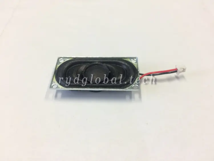 Micro Speakers - YDA2040B-8 - 40×20×5.8mm 2W 8Ω Slim Racetrack Speaker, 1.0T