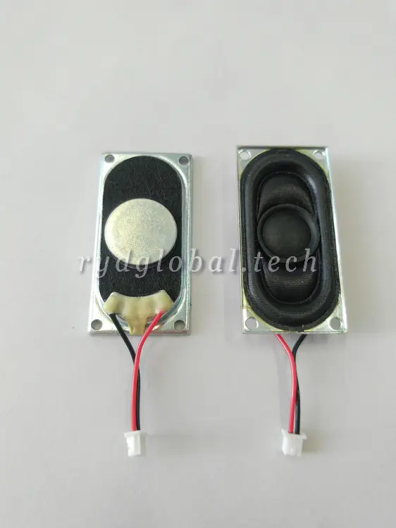 Micro Speakers - YDA2040E-4 - 40×20×5.8mm 2W 4Ω Racetrack Speaker, Fo 400Hz