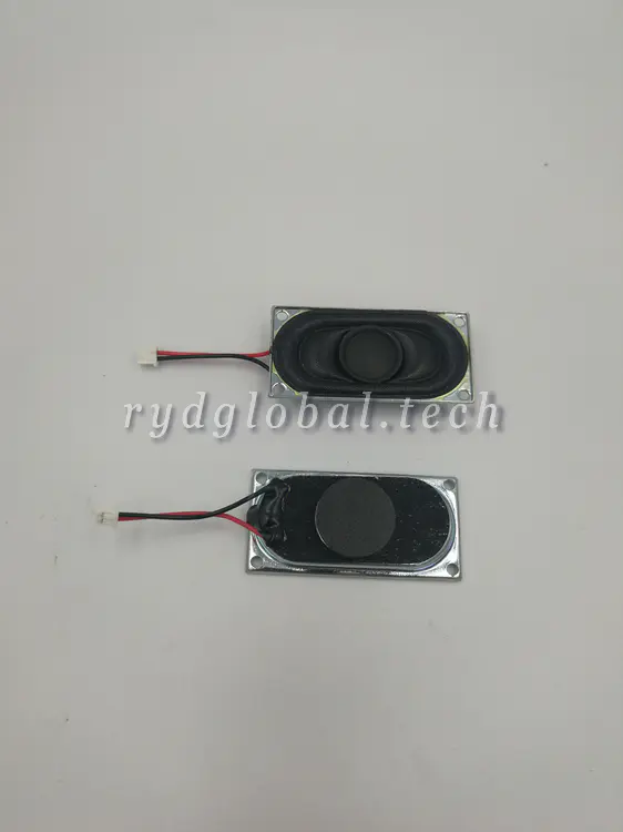 Micro Speakers - YDA2040G-4 - 40×20×8.0mm 3W 4Ω Racetrack Speaker, 90dB Output