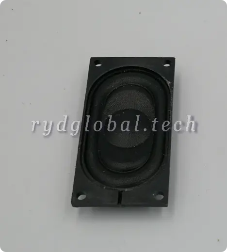 Micro Speakers - YDA2040K-4 - 40×20×6.5mm 2W 4Ω Racetrack Speaker, NdFeB 2.4mm