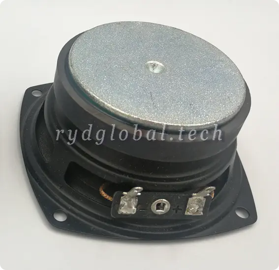 Loudspeakers - YDA77M37-5P4 - 77×37mm 5W 4Ω Ferrite Magnet Square Loudspeaker