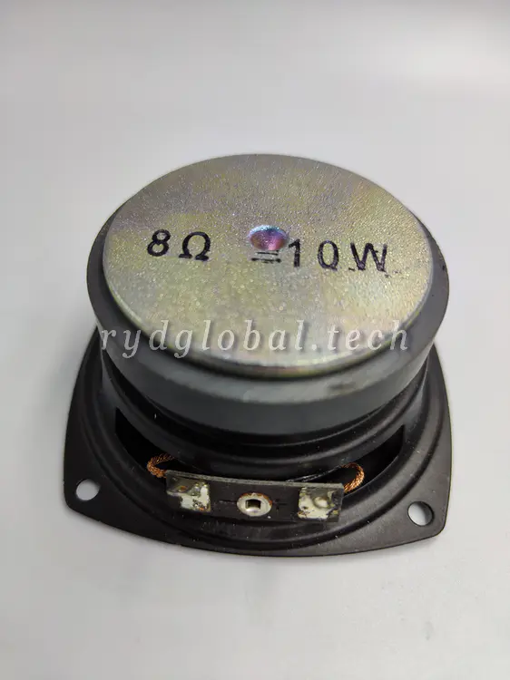 Loudspeakers - YDA78M40-8F10 - 78×40mm 10W 8Ω Speaker, Aluminum Voice Coil