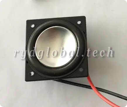 Micro Speakers - YDB32M19-2PU4 - φ32×18.5mm 2W 4Ω Multimedia Speaker, Fo 250Hz