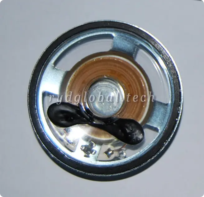 Micro Speakers - YDB40M10-2FR4 - φ40×10.5mm 2W 4Ω Speaker, Transparent Cone