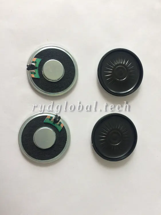 Micro Speakers - YDB40M6-1500B8 - φ40×5.8mm 1.5W 8Ω Thin Speaker, 92dB Sensitivity