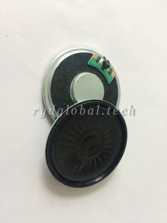 Micro Speakers - YDB40M6-1H8 - φ40×5.4mm 1W 8Ω Wide-Temp Speaker, -40~+85°C