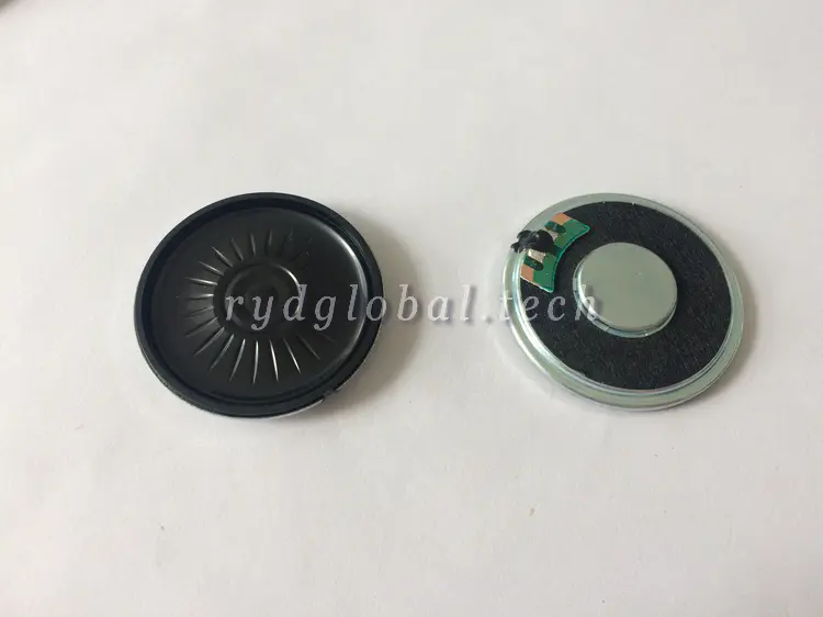Micro Speakers - YDB40M6-2B8 - φ40×5.4mm 2W 8Ω Thin Speaker, Metal Housing
