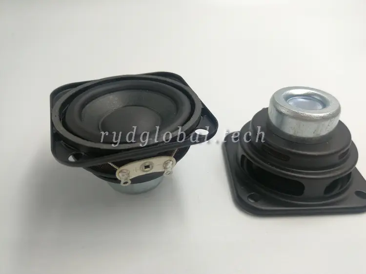Micro Speakers - YDBA45M28-6PU5 - 45.6×45.6×28.5mm 5W 6Ω Square Speaker, Fo 190Hz