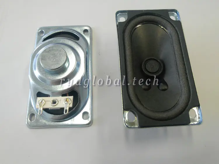 Micro Speakers - YDBA5090M28-5PP8 - 50×90×27.8mm 5W 8Ω Rectangular Speaker, Fo 200Hz