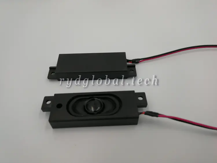 Enclosed Speakers - YDPA2258YX-2C8WC175 - 58x23mm 2W 8Ω Mid-Range Box Speaker, 88dB SPL